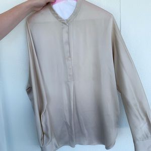 Vince beige nice shirt